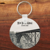 Porte-clés Parc national de River Gorge (Recto)