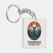 Porte-clés Parc national de Shenandoah Deer Emblem (Devant gauche)