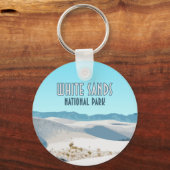 Porte-clés Parc national de White Sands Nouveau Mexique (Recto)