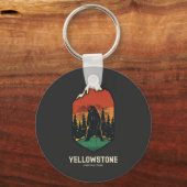 Porte-clés Parc national de Yellowstone (Recto)