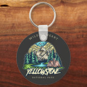 Porte-clés Parc national de Yellowstone (Recto)