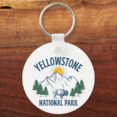 PORTE-CLÉS PARC NATIONAL DE YELLOWSTONE (Recto)