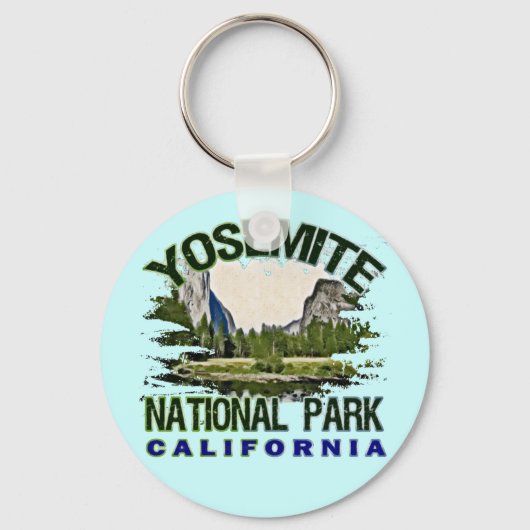 Porte-clés Parc national de Yosemite, Californie (Recto)