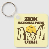 Porte-clés Parc national de Zion (Recto)