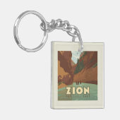 Porte-clés Parc national de Zion | Les Étroits (Devant gauche)