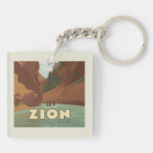 Porte-clés Parc national de Zion | Les Étroits (Dos)