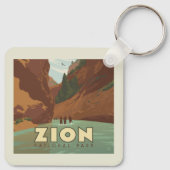 Porte-clés Parc national de Zion | Les Étroits (Dos)
