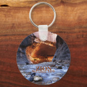 Porte-clés Parc National De Zion, Utah, Les Étroits (Recto)