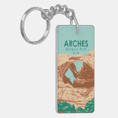 Porte-clés Parc national des Arches Double Arche (Devant gauche)