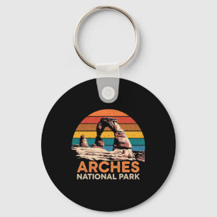 Porte-clés Parc national des Arches Vintage Utah Vintage Nati