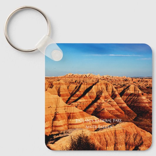 Porte-clés Parc national des Badlands, SD (Recto)