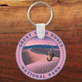 Porte-clés Parc national des Dunes de sable (Verso)