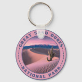 Porte-clés Parc national des Dunes de sable (Verso)
