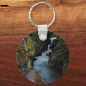 Porte-clés Parc national des Glaciers Avalance Gorge Creek Ph (Verso)