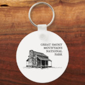 Porte-clés Parc national des Great Smoky Mountains (Recto)