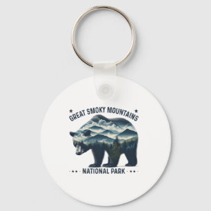 Porte-clés Parc national des Great Smoky Mountains Ours Rando