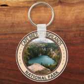 Porte-clés Parc national des Hautes-Terres-du-Cap-Breton Circ (Recto)