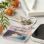 Porte-clés Parc national des Îles Vierges Plage St John (Devant Droit)