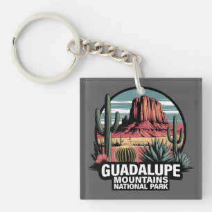 Porte-clés Parc national des montagnes Guadalupe Texas