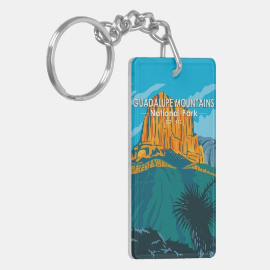 Porte-clés Parc national des monts Guadalupe (Devant gauche)