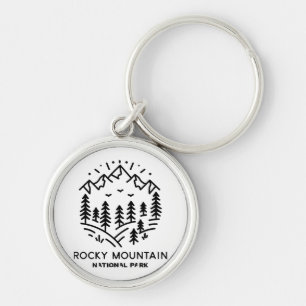 Porte-clés Parc national des Rocheuses