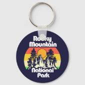 Porte-clés Parc national des Rocheuses (Verso)