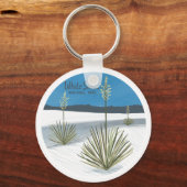 Porte-clés Parc national des Sables Blancs Nouveau-Mexique Gy (Recto)