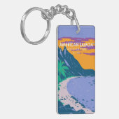 Porte-clés Parc national des Samoa américaines Ofu Beach (Devant gauche)