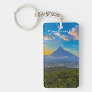 Porte-clés Parc national des Virunga, RD Congo - Volcano Slim