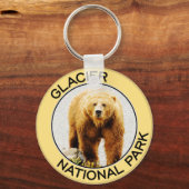 Porte-clés Parc national du Glacier (Recto)