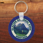 Porte-clés Parc national du Glacier (Recto)