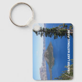 Porte-clés Parc national du lac Crater pittoresque (Recto)