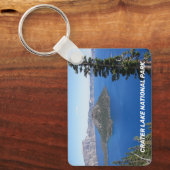 Porte-clés Parc national du lac Crater pittoresque (Recto)