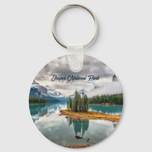 Porte-clés Parc national Jasper Banff Canada Souvenir