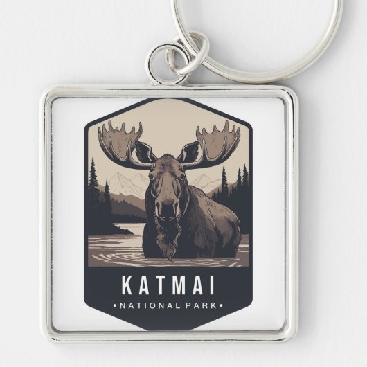 PORTE-CLÉS PARC NATIONAL KATMAI  (Devant)
