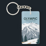 Porte-clés Parc national olympique Washington<br><div class="desc">Design vectoriel olympique avec deux conceptions différentes du Parc National Olympique. Le parc s'étend sur plusieurs écosystèmes différents,  des sommets dramatiques des montagnes olympiques aux forêts anciennes.</div>