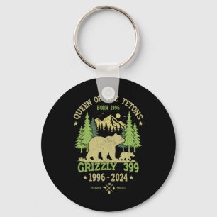 Porte-clés Parc National Queen Of The Tetons Grizzly 9 1996-2