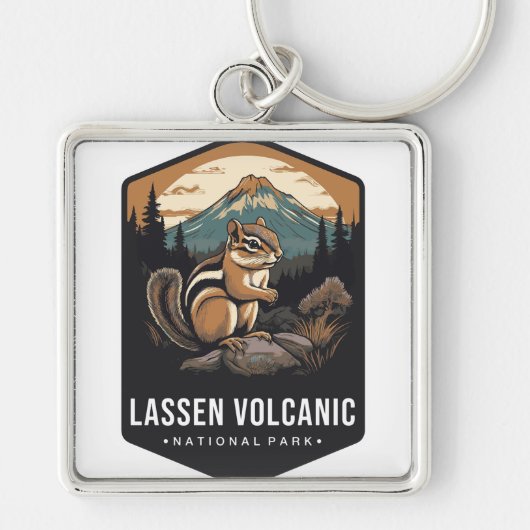 PORTE-CLÉS PARC NATIONAL VOLCAN LASSEN (Devant)