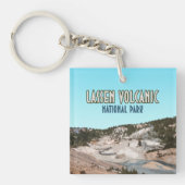 Porte-clés Parc national volcanique de Lassen Californie (Devant)