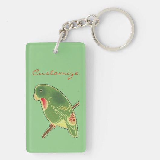 Porte-clés Parc vert tropical Thunder_Cove (Dos)