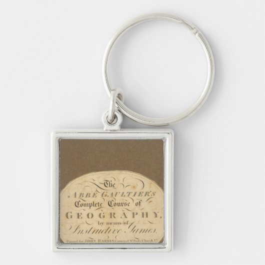 Porte-clés Parcours complet de géographie (Devant)