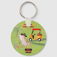 Parcours de golf amusant Règles Cart Beach Chaise 