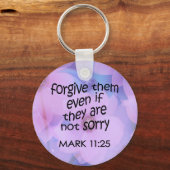 Porte-clés Pardonnez-leur (Recto)