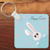 Porte-clés Parfait, Cool Joyeux Pâques, Lapin (Recto)
