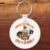 Porte-clés Parfois, Tout Semble Se Tromper. (Recto)