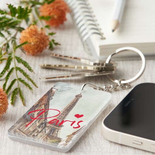 Porte-clés Paris (Devant droit)