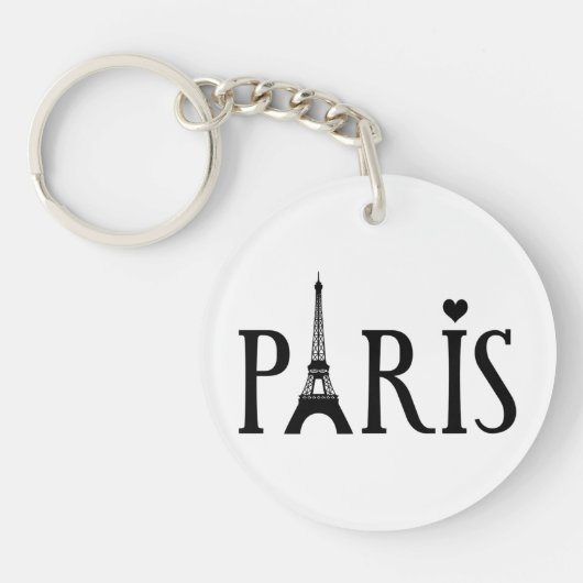 Porte-clés Paris - Art Graphique (Devant)