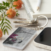 Porte-clés Paris B&W (Devant droit)