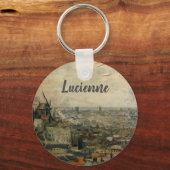 Porte-clés Paris depuis Montmartre par Vincent van Gogh (Recto)