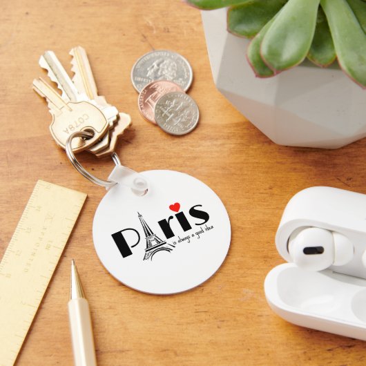Porte-clés Paris Eiffel Tower Design  (Bureau)